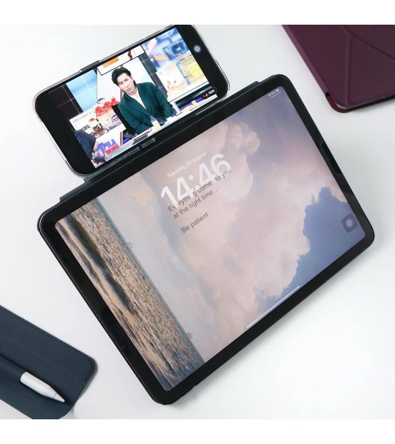 Gray Magnetic Stand Case for iPad Pro 12 9 6th 5th 4th Gen 2022 2021 2020 - Image 4