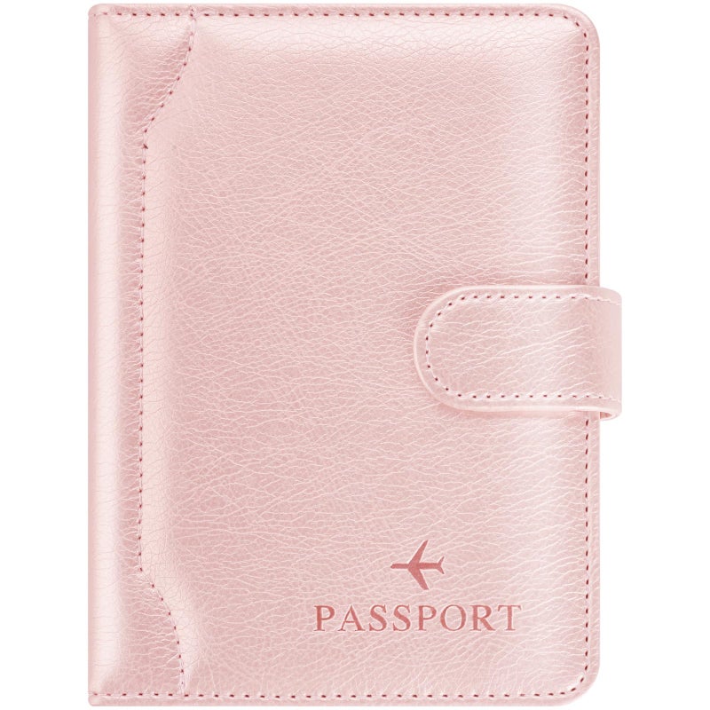 Herain Passport Holder for Travel Cruise Essentials, Passport Cover Wallet Case Women Men, RFID Passports Book Holders Travels Gifts Must Haves Accessories - Image 1