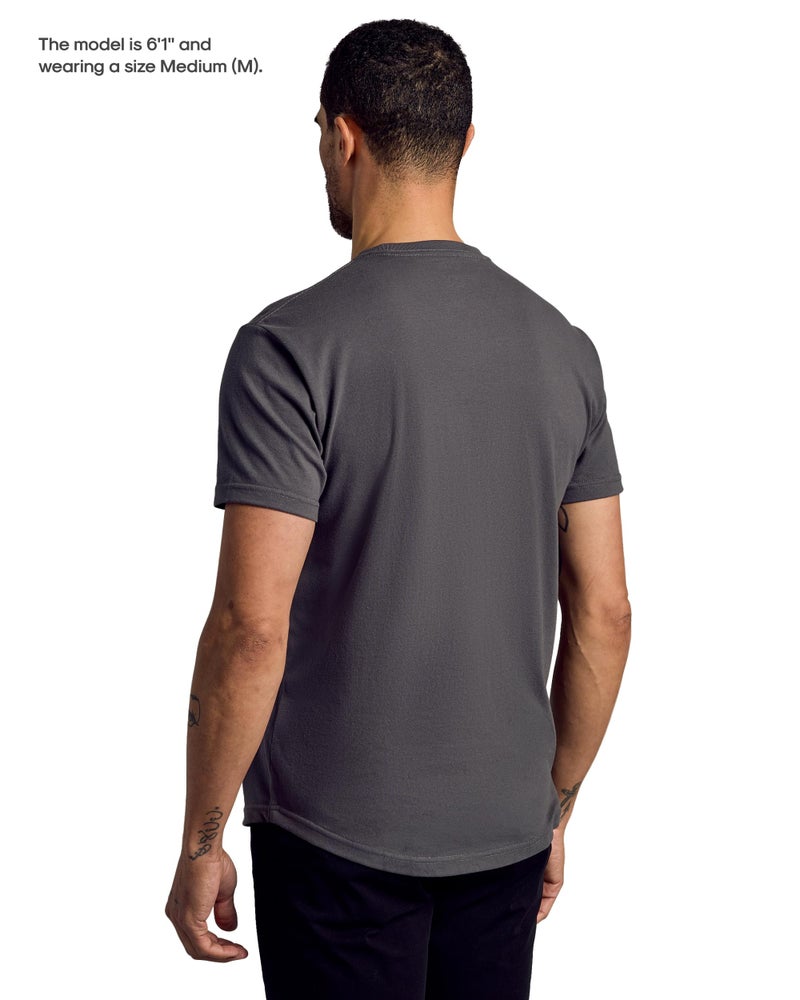 True Classic Mens T-Shirts â€“ Curved Hem Tee Mens, Hipster Shirts for Men, Long Tail T Shirts for Man, Drop Cut Lounge/Sleep, Pack of 4, Variety, XL - Image 2