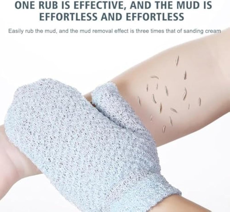 Exfoliating Gloves, 1Pc, Skin Exfoliator for Body, Shower, Scrub Exfoliating, Loofah Glove, Exfoliation Mitt, Bath Gloves- multicolor - Image 3