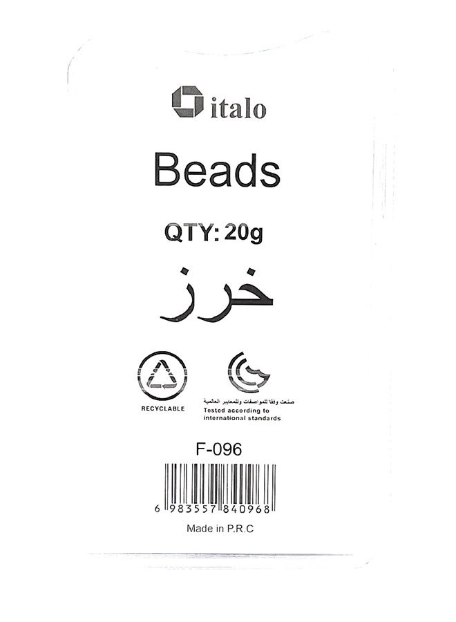 ITALO مجموعة خرز مصنوعة يدويًا على شكل أحرف أبجدية - Image 3