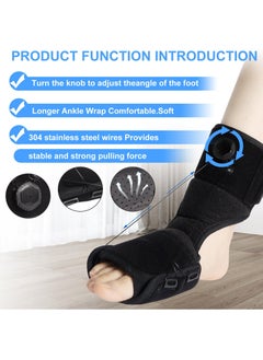 KASTWAVE Dorsal Night Splint, Plantar Fasciitis Pain Relief, Foot Drop Brace for Sleeping, and Achilles Tendon Stretcher Boot for Nighttime Ankle Dorsiflexion  - Image 5