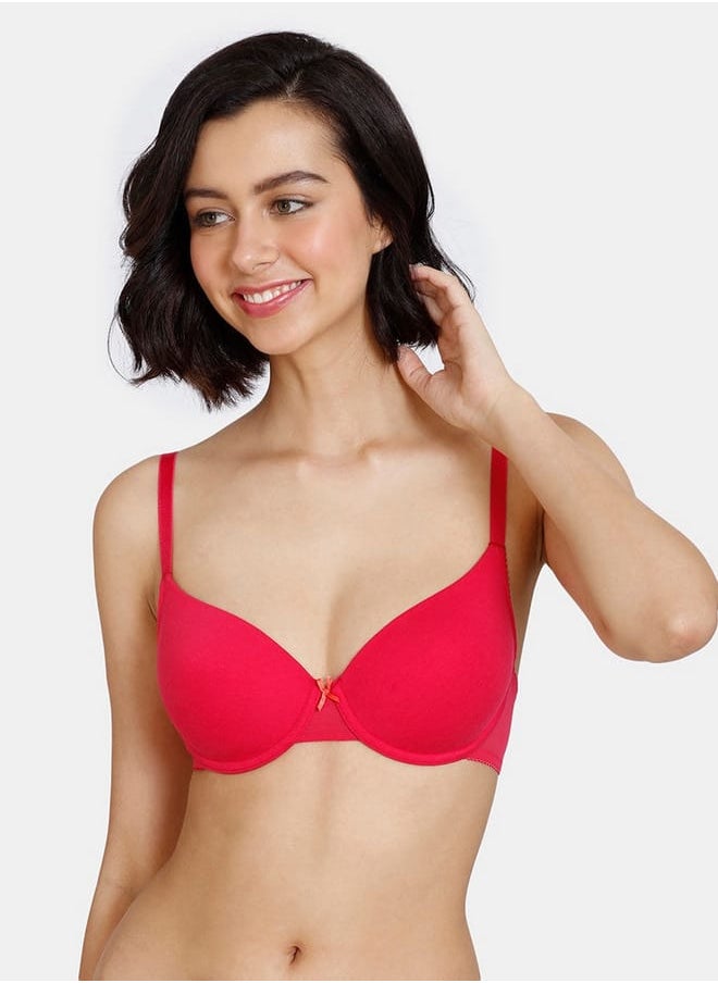 zivame Zivame Solid Padded Wired Bra with Adjustable Shoulder Straps  - Image 1