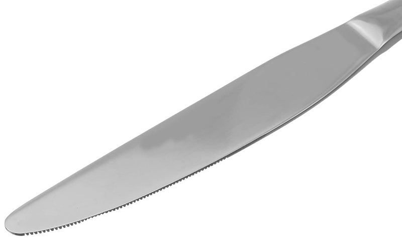 Eletree Cutlery Stainless Steel Dinner Butter Knives with Pearled Edge For Butter Spreading Set of 1 - Image 5