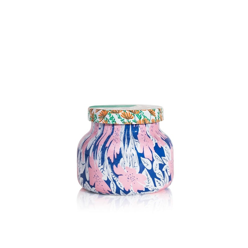 Capri Blue Scented Candles - Pattern Play Glass Jar Candles - Long Lasting Soy Wax Blend - Luxury Home Decor - Notes of Tropical Fruits & Sugared Citrus - Gifts for Women (Volcano, 8 oz) - Image 1