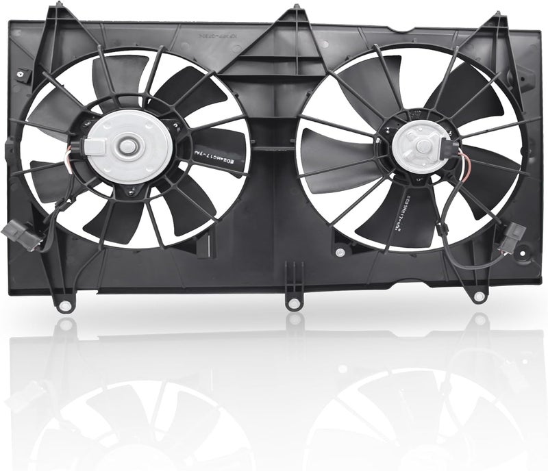 PartsFlow Radiator Cooling Fan Assembly for Honda Accord DX EX-L Sedan LX Special Edition 620-225 - Image 2