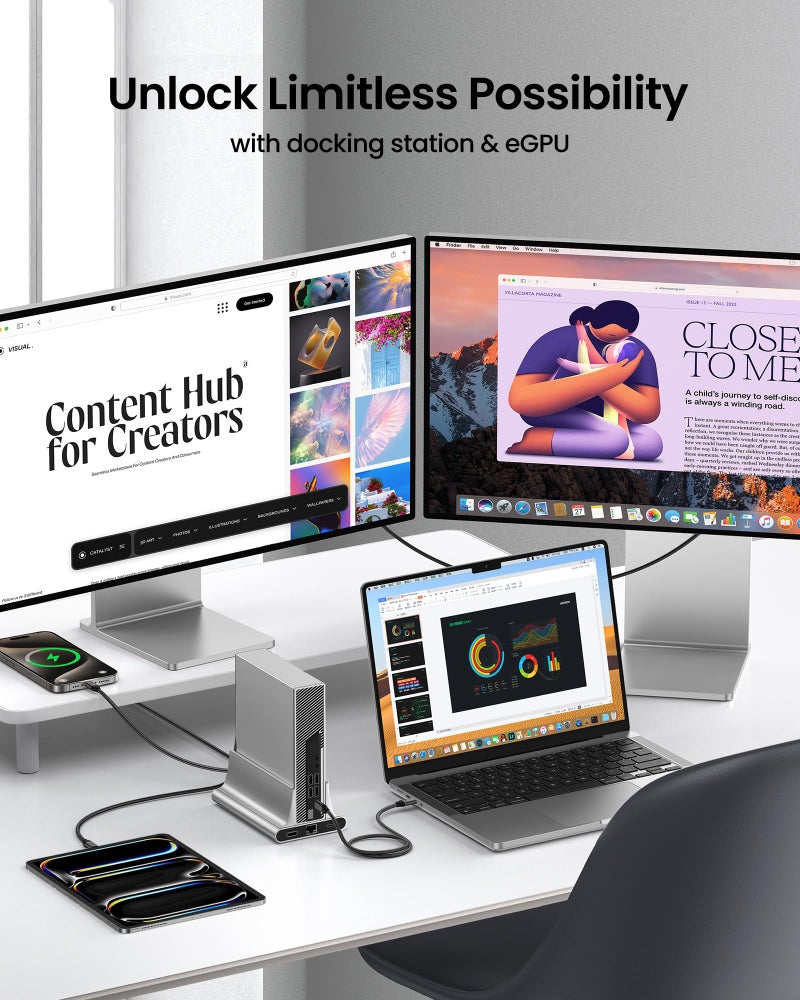 Silkland USB C Monitor Display Cable 6.6FT [4K@144Hz/60Hz 8K@30Hz], USB C 3.2 Gen 2x2 Video Cable, 20Gbps Data Transfer, 240W PD Fast Charge, Compatible with iPhone 16, MacBook Pro, iPad - Image 3