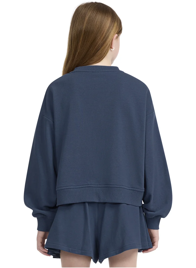CONVERSE Youth Graphics Boxy Cardigan