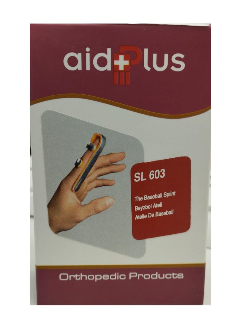 ايدبلس جبيرة إصبع البيسبول ، صغيرة S