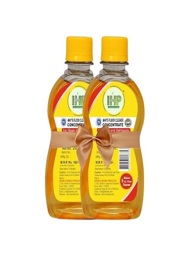IHP White Floor Cleaner Phenyl Concentrate for Cleaning & Mopping of Floors, Tiles & Washrooms | Makes 5 Liter White Floor Cleaner on Dilution With Water | Clean & Disinfects Floors (Combo Of 2) - Image 1