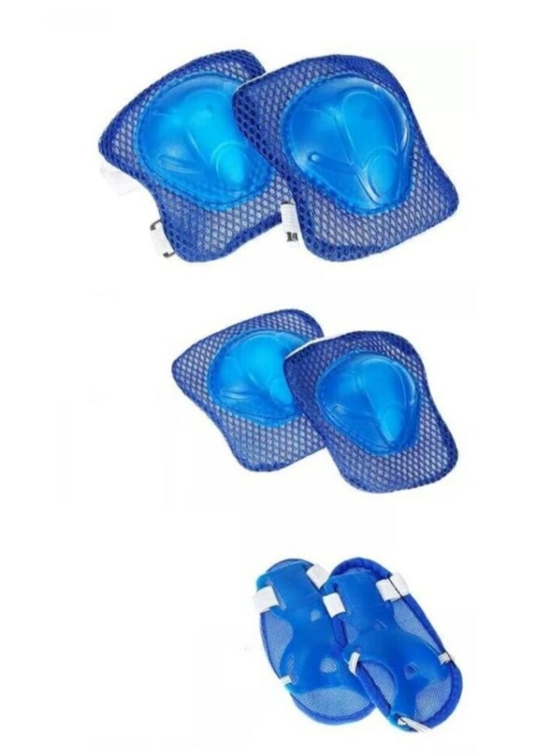 7-Piece Scooter Skate Roller Cycling Knee Elbow Pad Set - Image 4