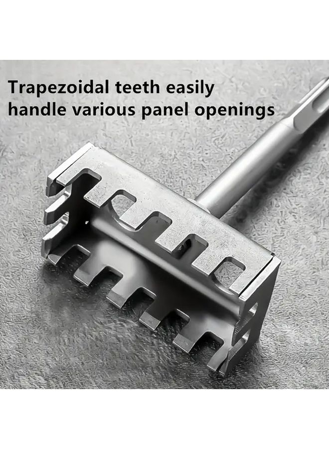 Type 86 Base Box Square Hole Punch Tool Carbon Steel Blade Non Slip Grip Dual Use Electrician Installation Home Repair - Image 3