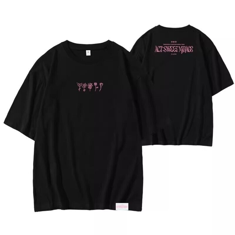 Cui Ran Jun Xiubin'S Same Short-Sleeved T-Shirt Around The Concert On Txt2023Actsweetmirage - Image 1