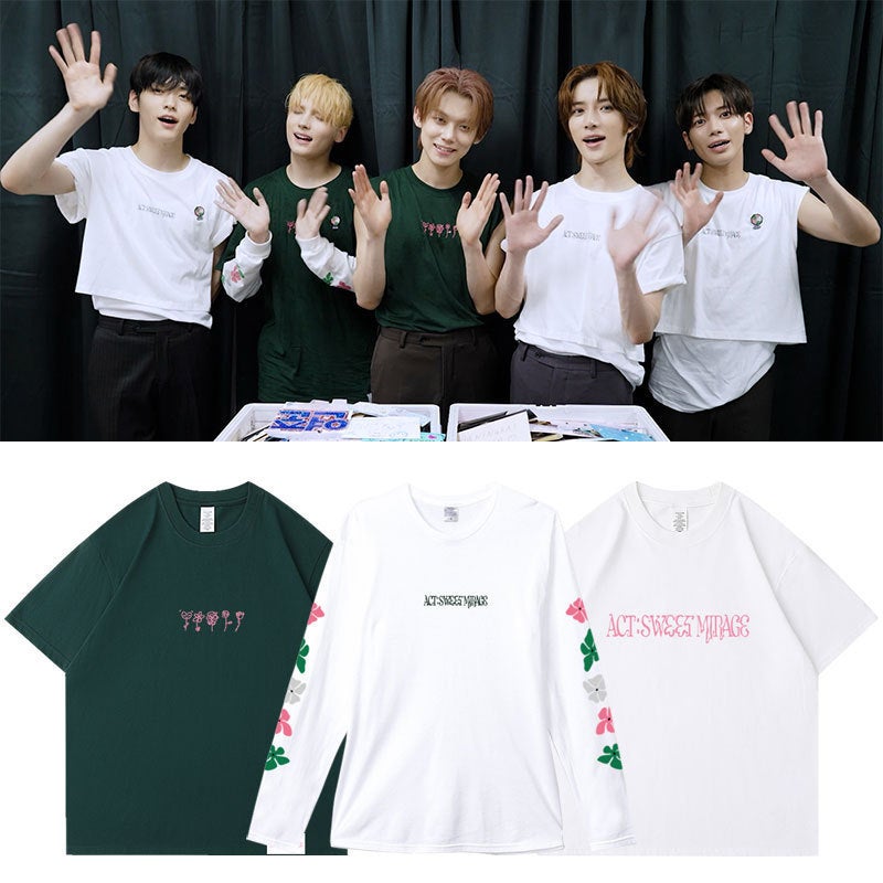 Cui Ran Jun Xiubin'S Same Short-Sleeved T-Shirt Around The Concert On Txt2023Actsweetmirage - Image 2