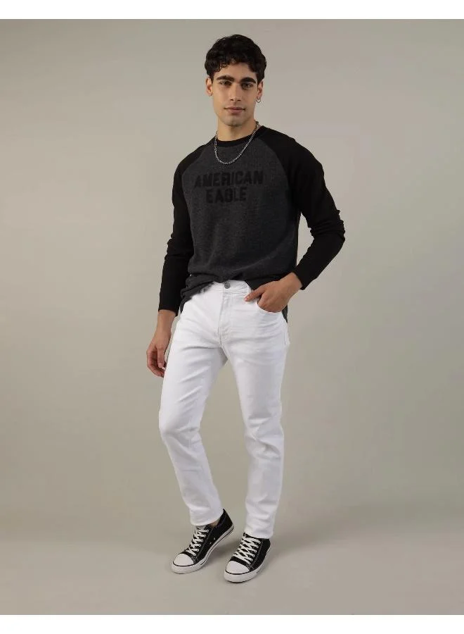 American Eagle Graphic Print Thermal T-Shirt