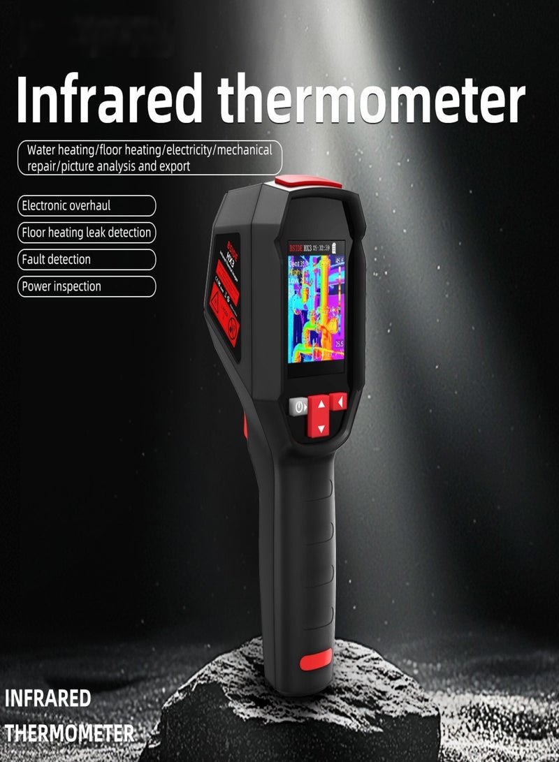 BSIDE HX3 Thermal Imaging Camera High Resolution 240 x 240 Handheld Thermal Camera with 15 Colour Palettes Infrared Thermal Camera 25Hz Refresh Rate -20~550℃（-4~1022°F） for Water Leaks HVAC Car Electronics - Image 5