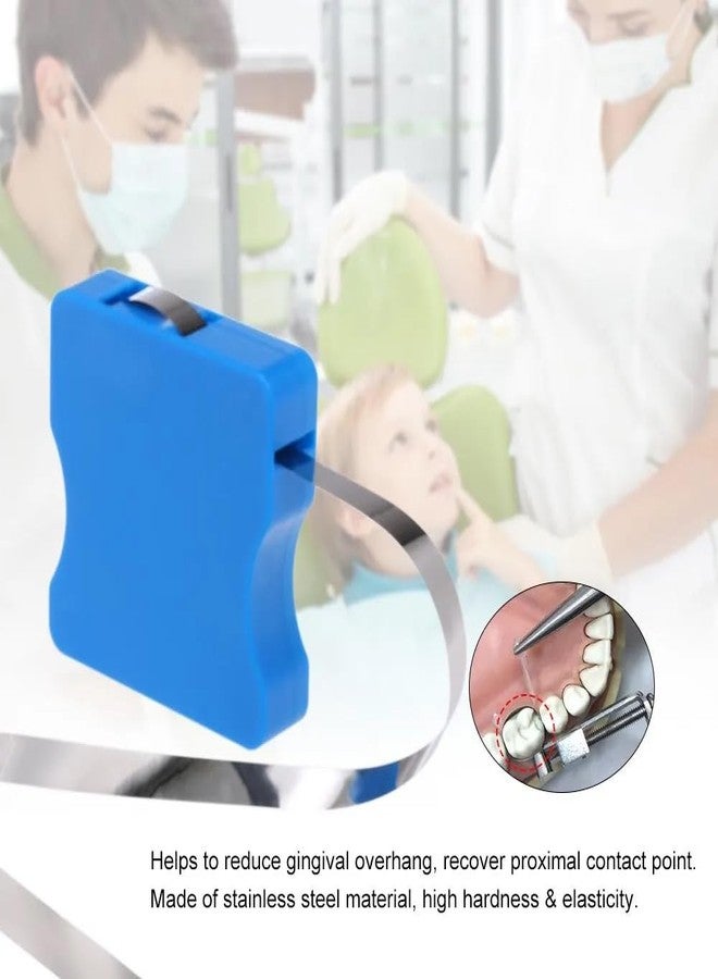 InstruDent شريط إنسترودنت ماتريكس - 6 مم | شريط سيلولويد شفاف لترميمات الأسنان الأمامية | مرن وسهل القص | سطح أملس لأعمال الحشوات المركبة | للاستخدام في طب الأسنان من الفئة الثالثة والرابعة - Image 4