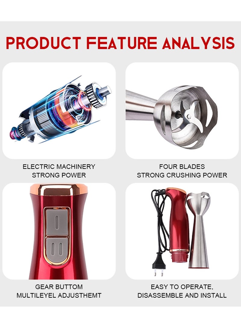 Multifunctional handheld electric blender for baby food processor with UK plug - Image 3