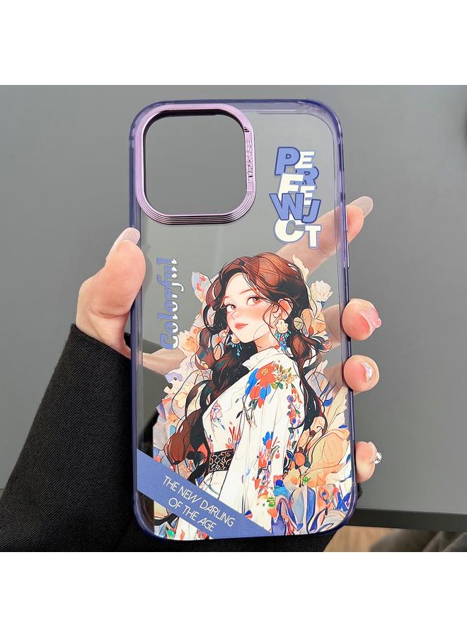 Zaboon Case For iPhone 12 Pro Max Engraved Colorful Cartoon Phone Case - Image 3