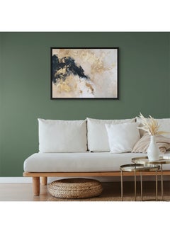 Art Decor Art Decor Framed Canvas Wall Art of Gold Abstract Art Modern Artwork with Gold Accents 2-Way Print Wall Decor for Living Room Bedroom Office and Gifting  - Image 5
