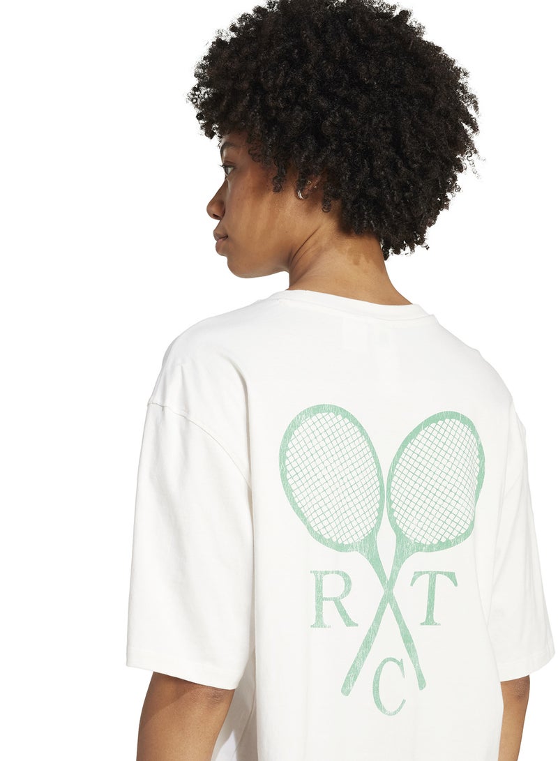 adidas Originals Retro Tennis Boyfriend T-Shirt  - Image 4