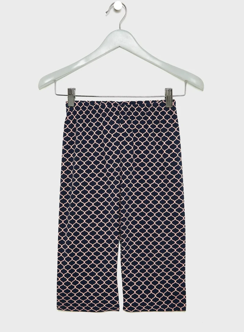 Lounge District Printed Pyjama Set