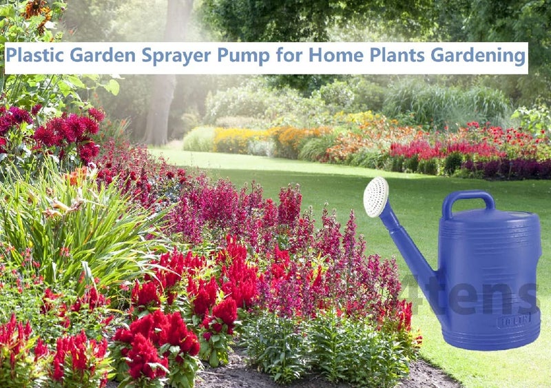 VDNSI Manual Poovali Plastic Garden Sprayer Watering Can for Plants 10L Garden Sprayer Bottle for Plant Lawn Garden Sprayer Pump Manual Spray Bottle Mister Spray Bottle - Image 2
