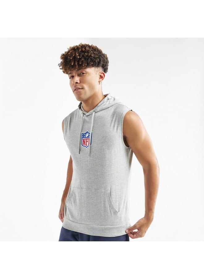 FAV New York Giants Print NFL League Sleeveless Hoodie  - Image 1