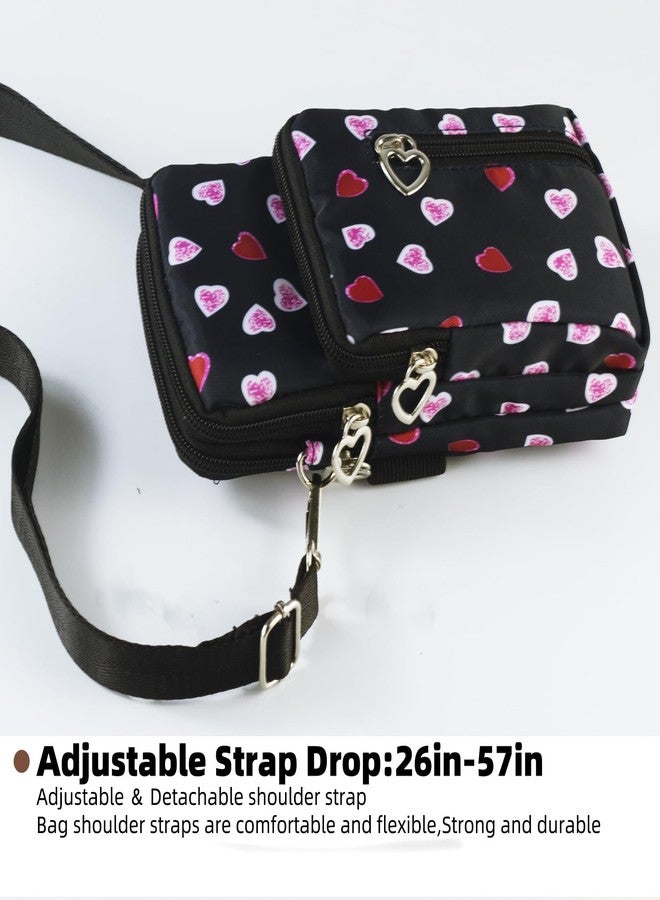 JANKS Crossbody Bags for Women, Small Phone Purse Travel Pouch Over the Shoulder Bags for Women with Adjustable Strap - Image 4