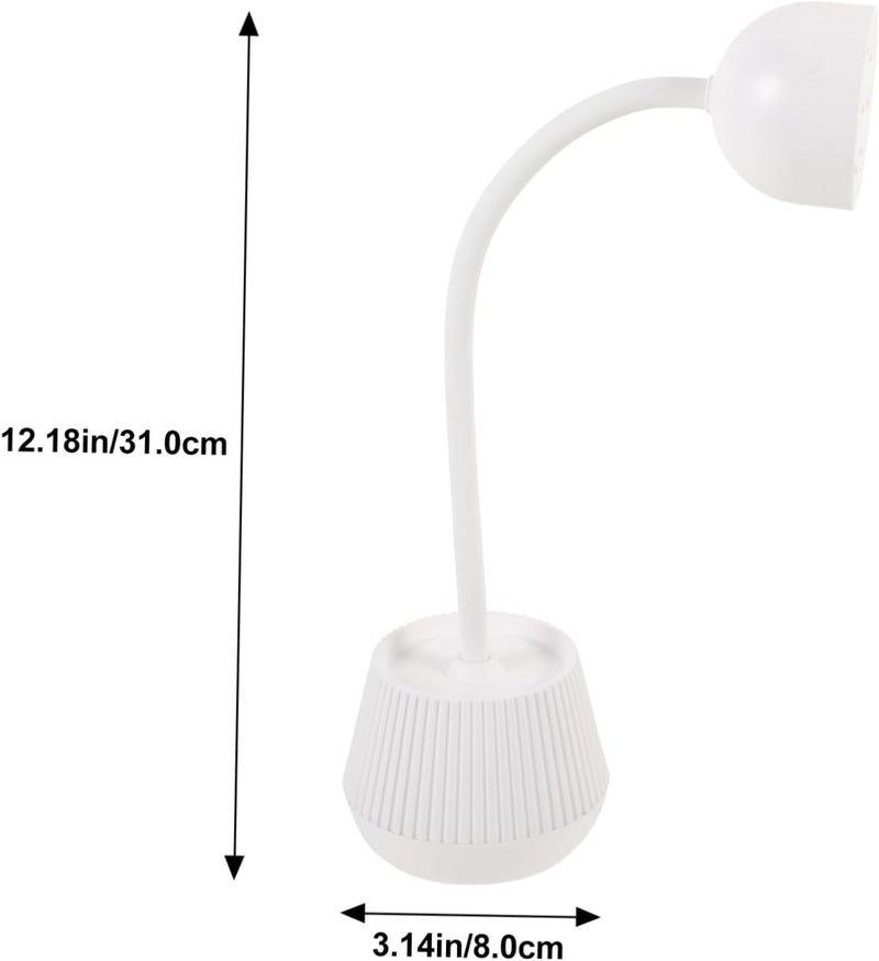 OUNONA LED Nail with Flexible Gooseneck Nail Light for Quick Drying Gel Nails for Home and Salon Use Fashionable Design Eye Safe Technology - Image 2