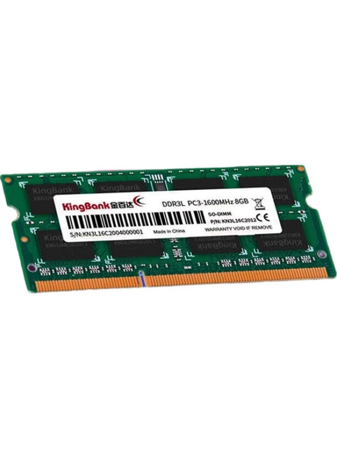 KINGBANK Kingbank 8Gb Ddr3L 1600 Laptop Memory Module, Low Voltage Version - Image 2