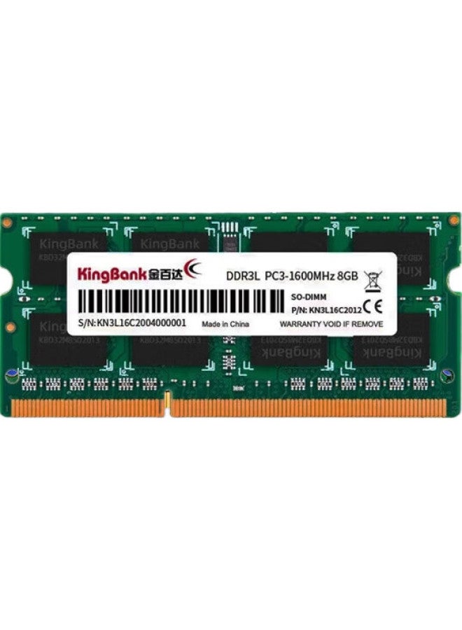 KINGBANK Kingbank 8Gb Ddr3L 1600 Laptop Memory Module, Low Voltage Version - Image 3
