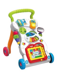 Rally Multi-Functional Activity Musical Walker Speed Control And Adjustable Wheels 46x12x34cm  - Image 1