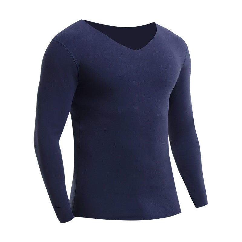 Mens Thermal Fleece-Lined Base Layer Royal Blue  - Image 1