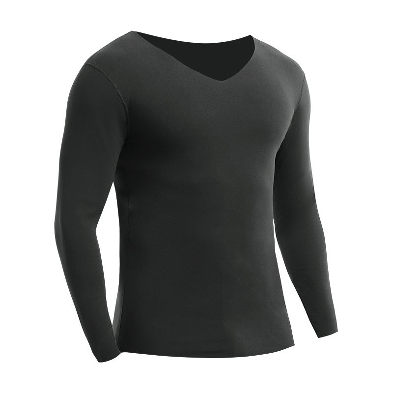 Mens Thermal Fleece-Lined Base Layer Royal Blue  - Image 4