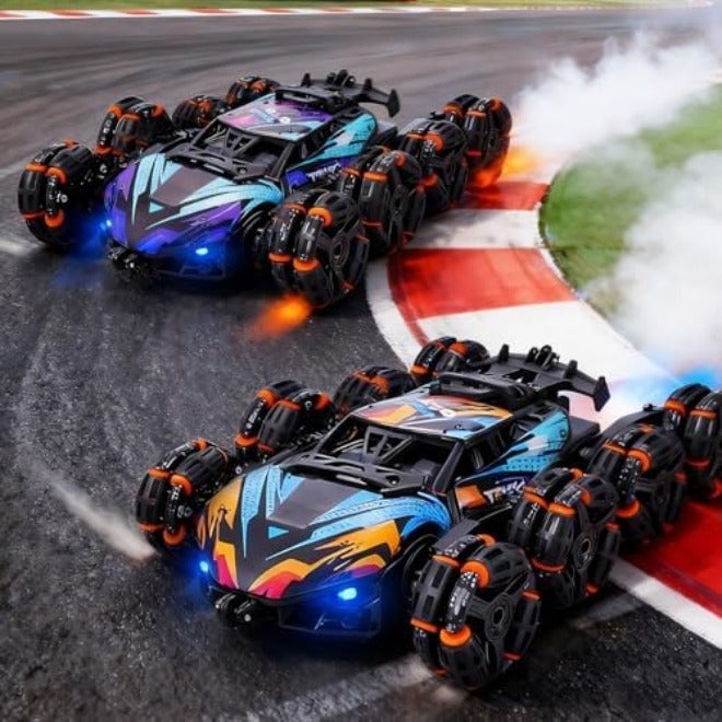 NEXBOX Cool 8-Wheel Hand-Controlled RC Stunt Car – Gesture-Sensing Remote Control Toy for Boys Aged 6-14 - Image 4
