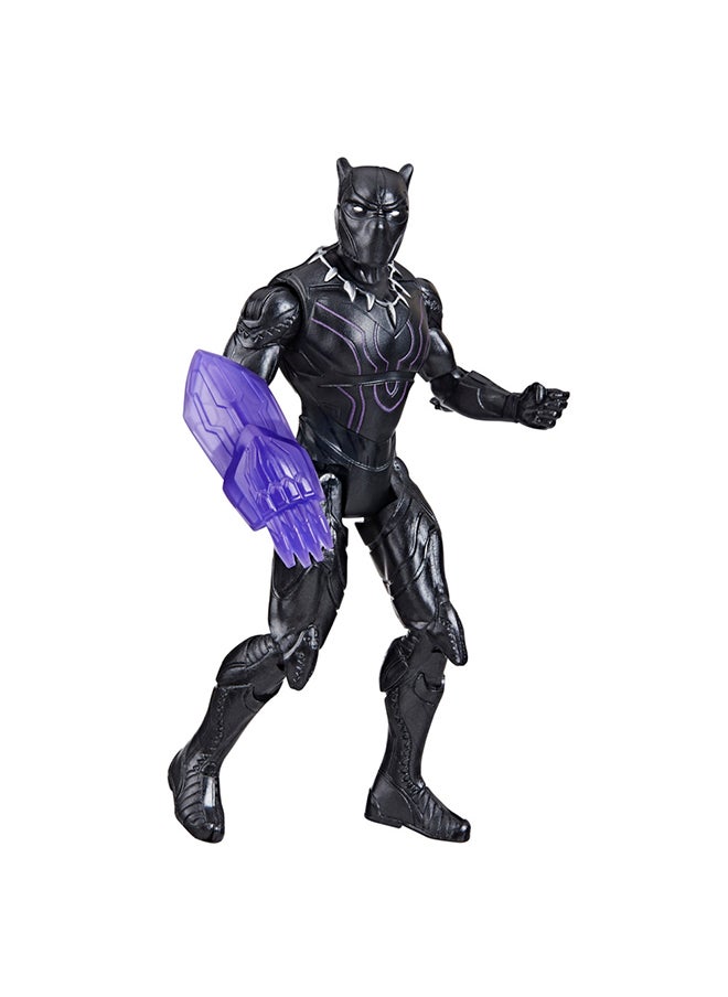 AVENGERS Marvel Avengers Epic Hero Series Black Panther Action Figure, 4-inch, Super Hero Toys For Kids Ages 4 and Up  - Image 5
