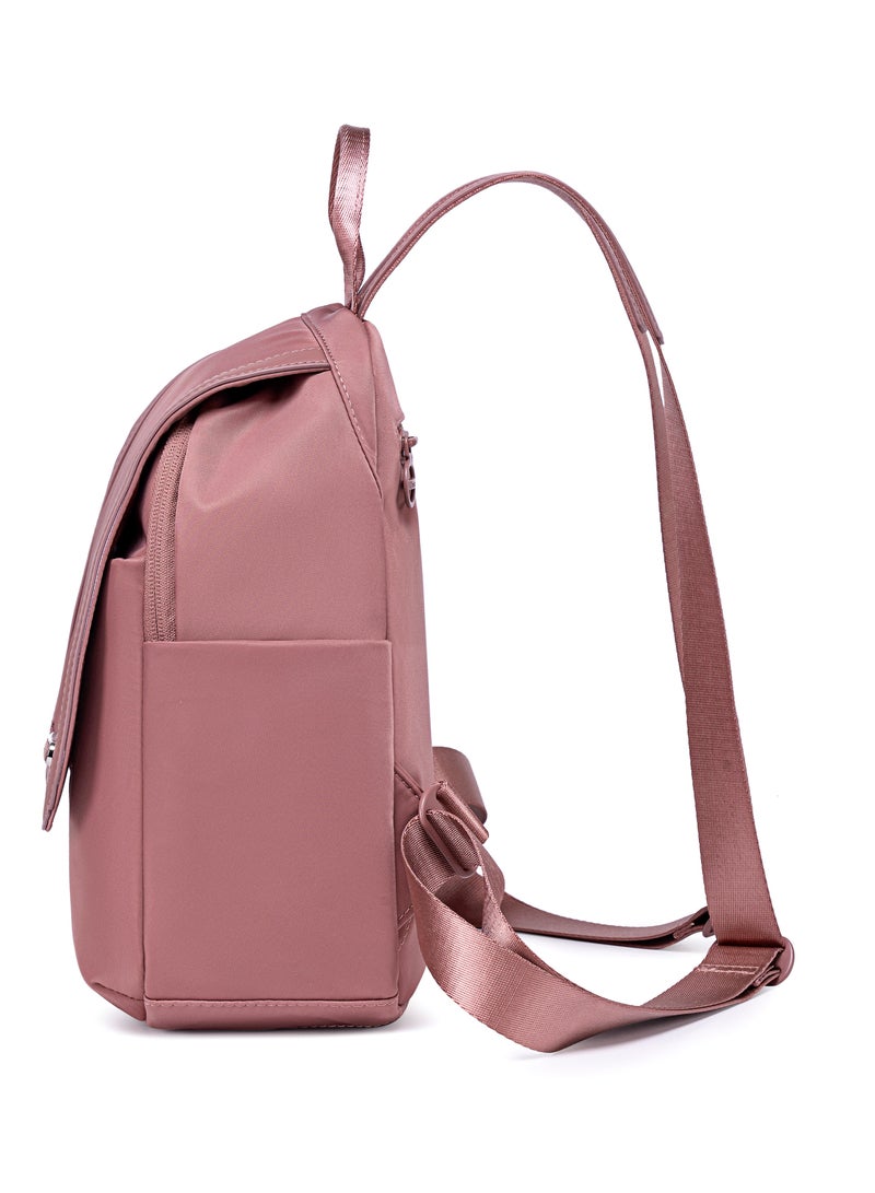 Chantria Premium Casual Backpack Water Resistant Multifunctional Anti-Theft Women Daypack with independent Laptop Compartment, CB00621- Nostalgia Rose - Image 2
