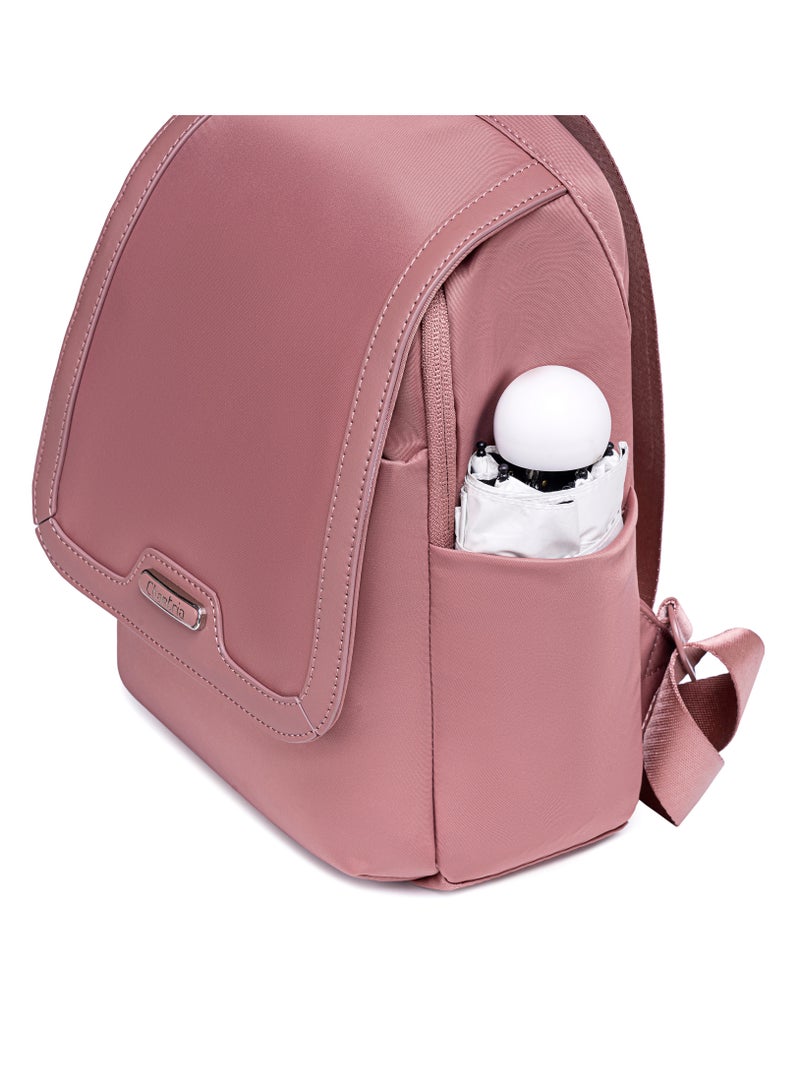 Chantria Premium Casual Backpack Water Resistant Multifunctional Anti-Theft Women Daypack with independent Laptop Compartment, CB00621- Nostalgia Rose - Image 3