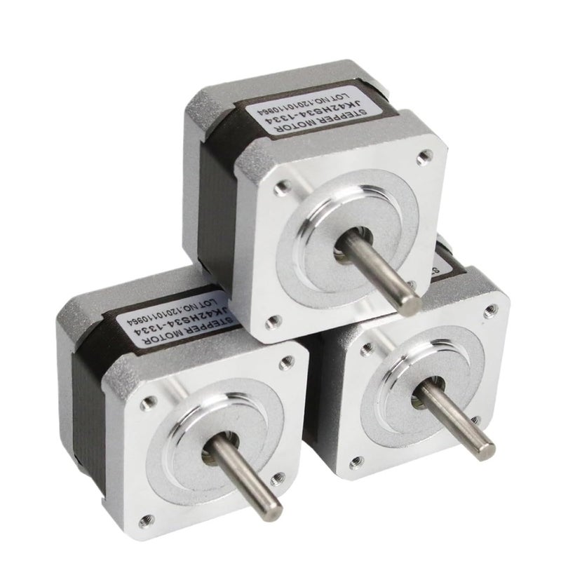 محرك خطوي Nema 17 42BYGH 34mm 1.8 درجة 28N.cm 1.33A 4 أسلاك قطعة واحدة - Image 4