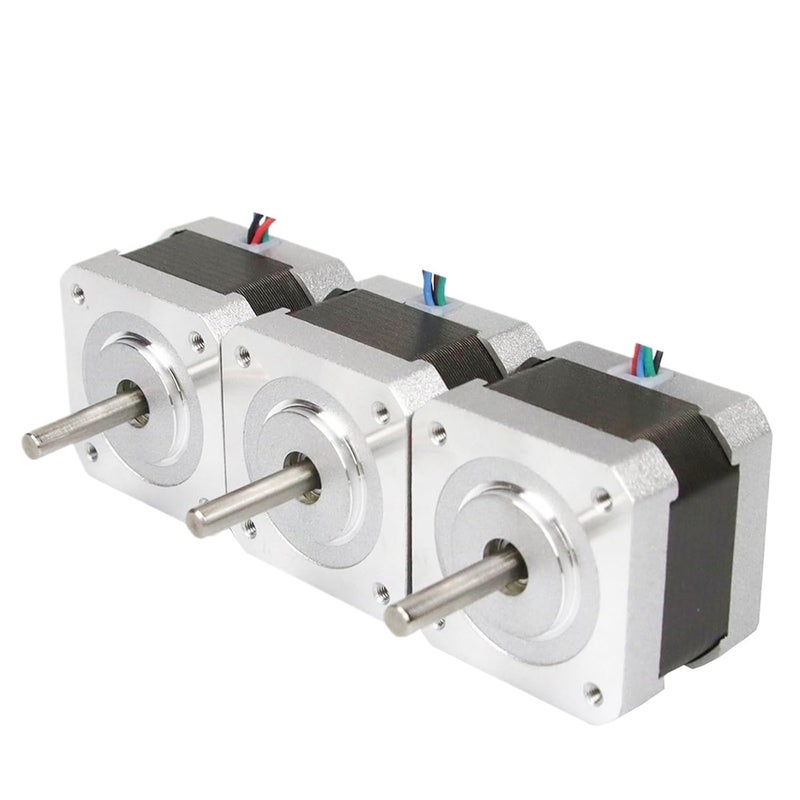 محرك خطوي Nema 17 42BYGH 34mm 1.8 درجة 28N.cm 1.33A 4 أسلاك قطعة واحدة - Image 5