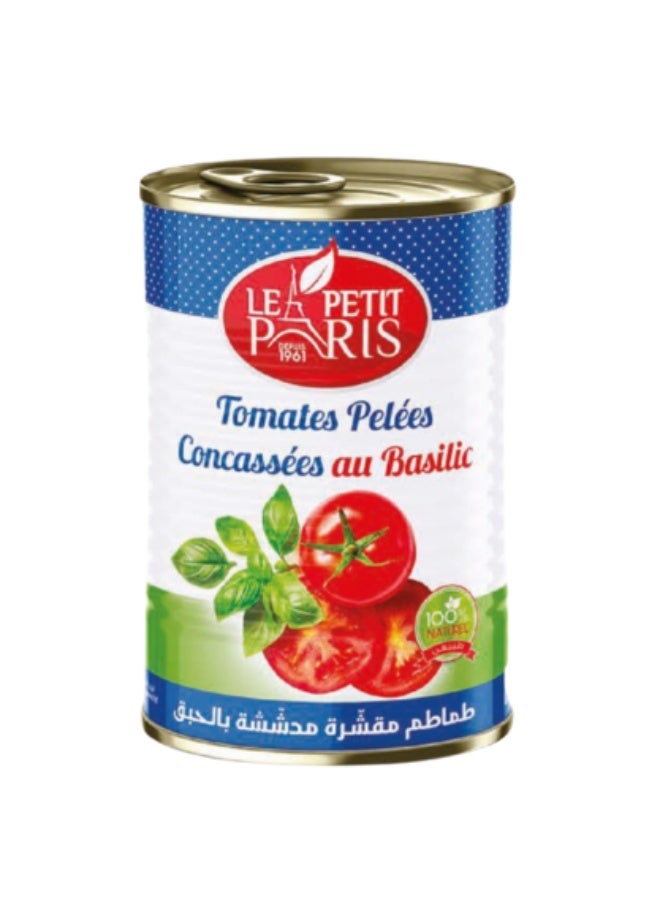 Crushed tomatoes with BASIL 400g  LE PETIT PARIS