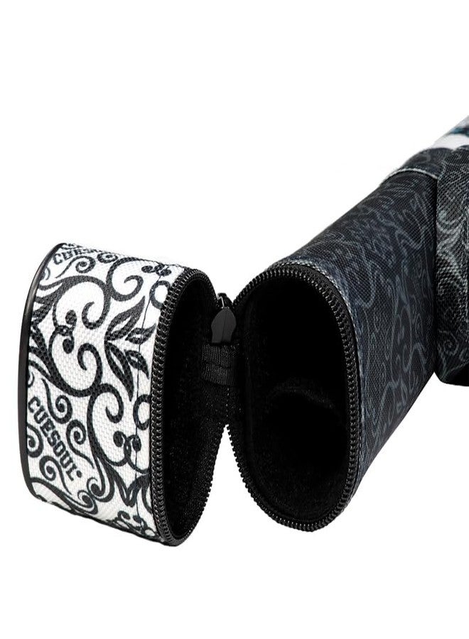 CUESOUL GORGEOUS Billiard Cue Hard Case,Holds 1 1/2 Pool Cue (1 Butt/1 Shaft)-White - Image 5