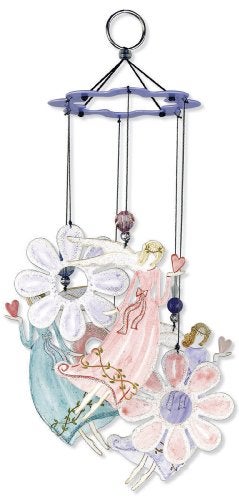 Sunset Vista Designs Angel Garden Wind Chime, 12-Inch Long - Image 5