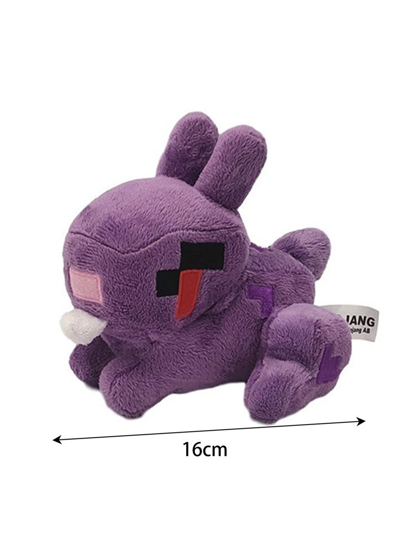Children's Toys My World Plush Doll Doll (Purple Rabbit) - Image 2