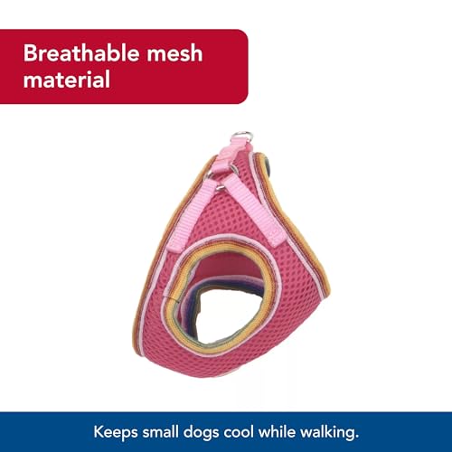 Coastal - Li'l Pals - Comfort Mesh Dog Harness, Blue Lagoon, 3/8" x 8"-10" - Image 4