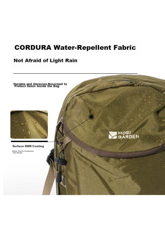 Mobigarden Hiking Backpack, Outdoor Camping Trekking Large Capacity Rucksack, Fengying Nx24664006, Olive Green - Image 3