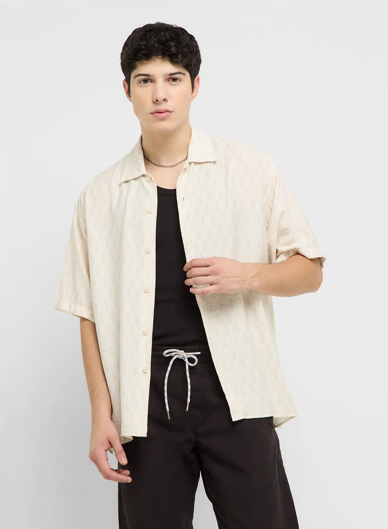 جاك اند جونز Jormarshall Islington Relaxed Fit Shirt