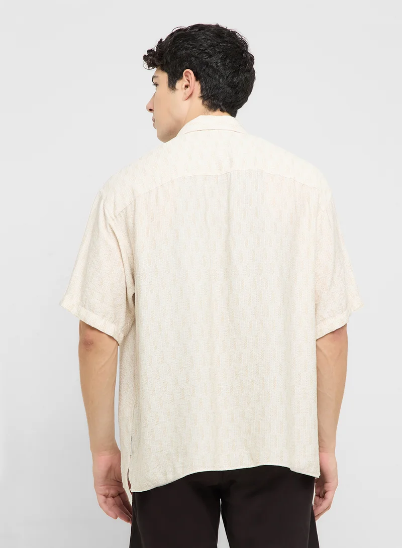 جاك اند جونز Jormarshall Islington Relaxed Fit Shirt