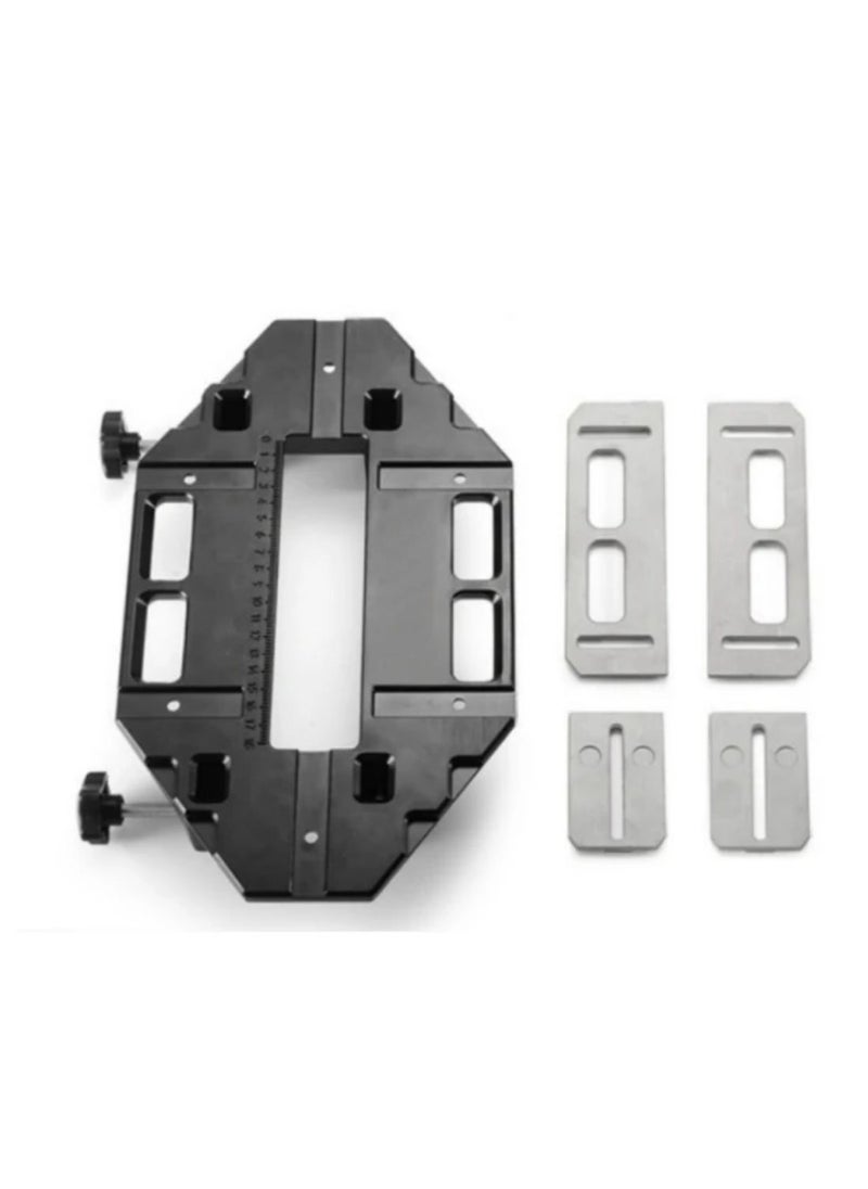 Generic - Wooden Door Hinge Hole Opener, Hinge Positioning Slotter, Multifunctional Hinge Lock Guide Plate - Image 1